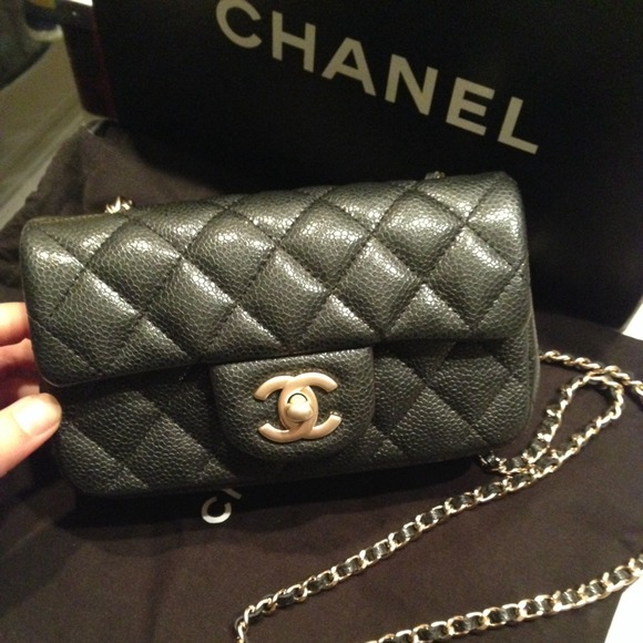 New chanel classic extral mini.