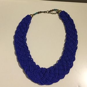 Dark blue Francesca necklace