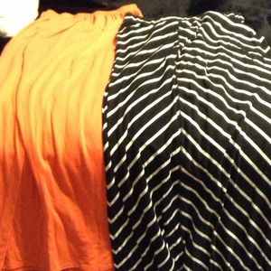 Faded glory Too long maxi skirts