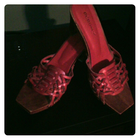 Wooden woven  leather