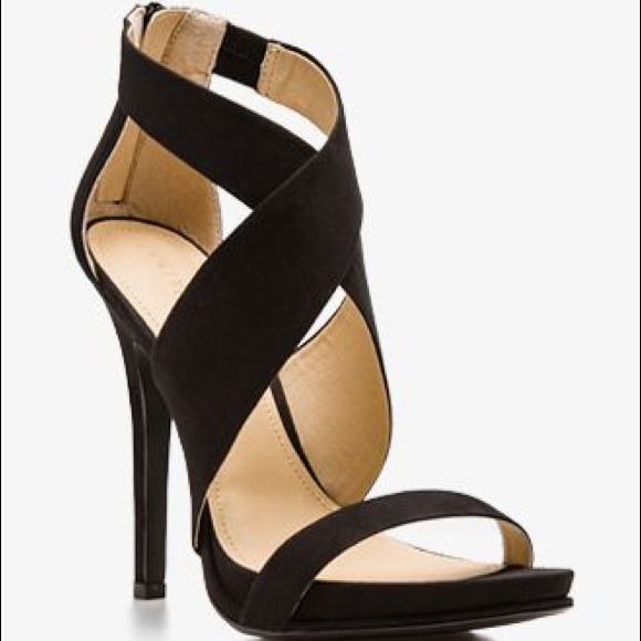Forever 21 Shoes - Crisscross stiletto sandals
