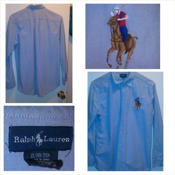 Polo by Ralph Lauren long sleeve collar shirt
