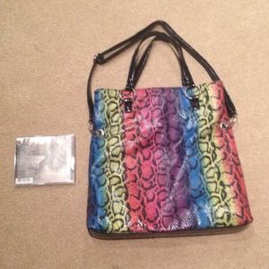 Rainbow purse
