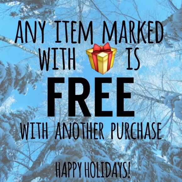 🎁🎁🎁🎁free with purchase!