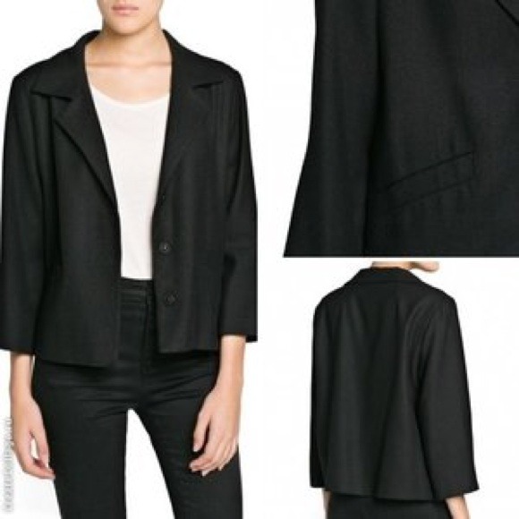 Mango wool-blend blazer - Picture 2 of 2