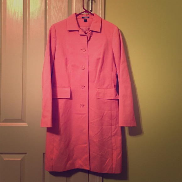 Express Outerwear - Pink express trench coat