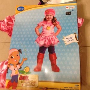 Jake and the neverland pirates izzy 2+ new costume