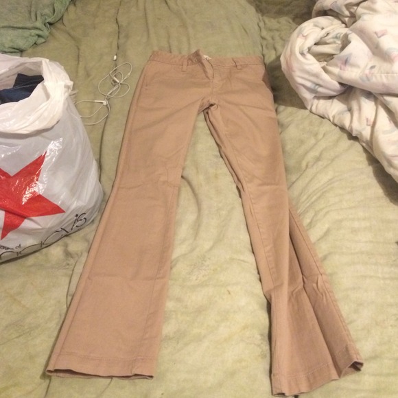Tan old navy khaki pants size 12 juniors