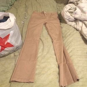 Tan old navy khaki pants size 12 juniors