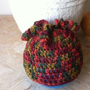 Hand crochet toddler hat
