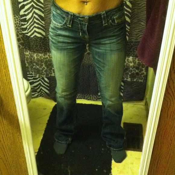 Super cute big star jeans