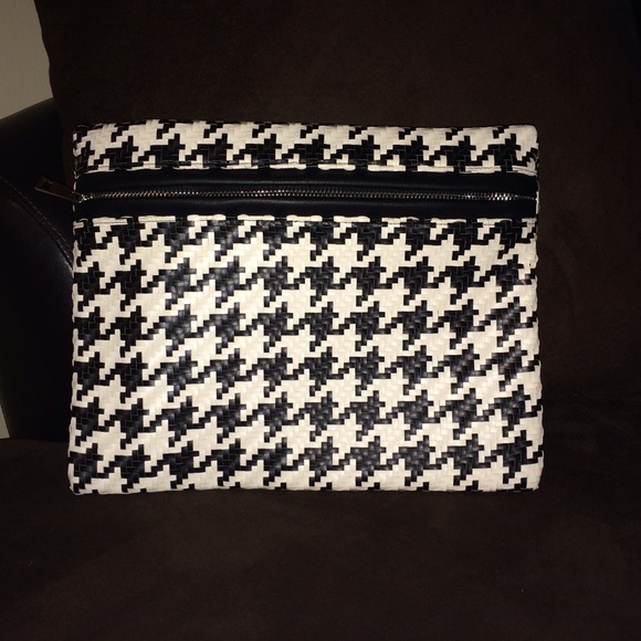 New white and black women handbag