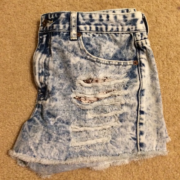forever 21 high waisted shorts