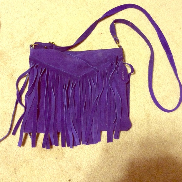 Indigo genuine leather purse