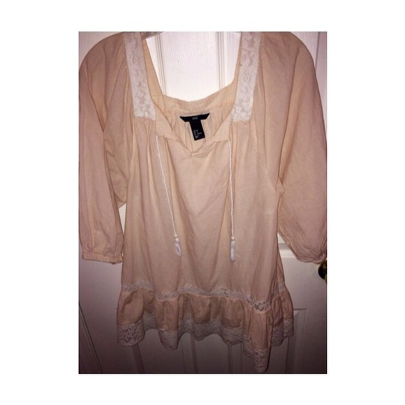 Pretty Hippie-styled long shirt/dress