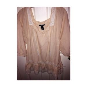 Pretty Hippie-styled long shirt/dress