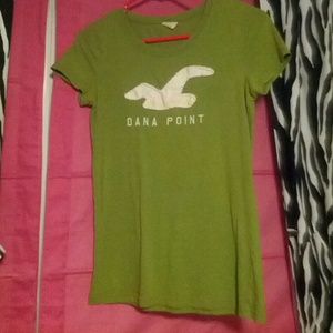 Green Hollister T shirt