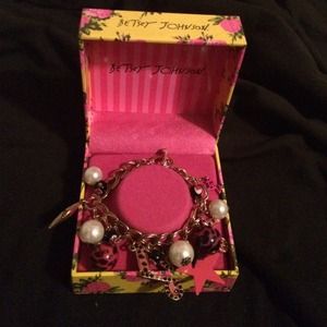 Betsey Johnson Charm bracelet