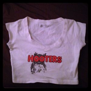 Hooters crop top