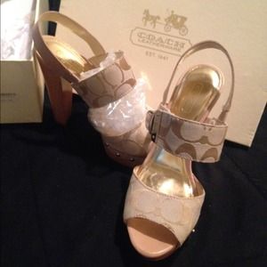 Coach heels