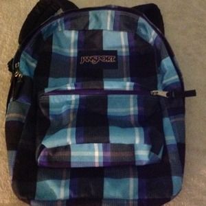 JANSPORT PLAID BACKPACK💼👜