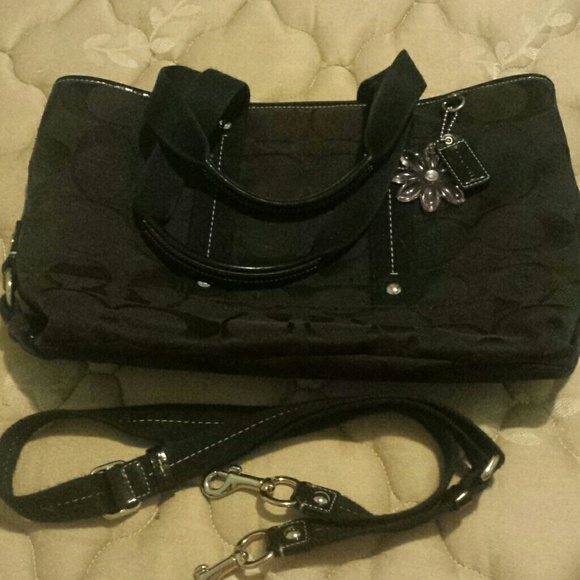 Authentic Black Coach bag