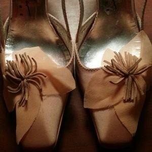 NICOLE MILLER - "DAD" LIGHT PEACHROSE SATIN ORGANZ