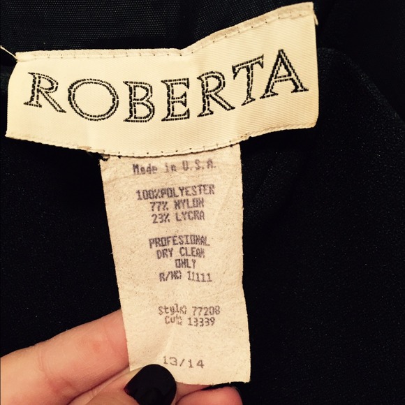 Sexy black floor length dress with sheer panel - Picture 3 of 4