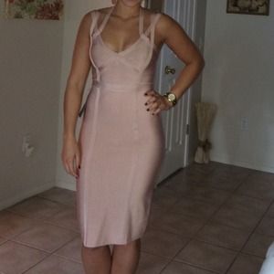 Bebe bandage dress
