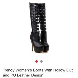 Knee boot nice design