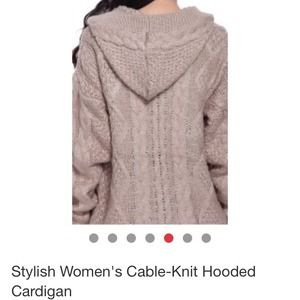 Cardigan hood ❤️