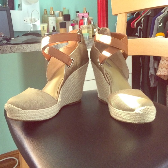 BCBG Shoes - BCBG wedge sandals size 9.5 BCBG Shoes - BCBG wedge sandals size 9.5