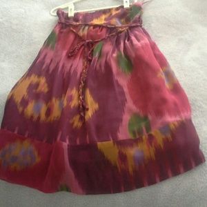 Strapless american eagle dress