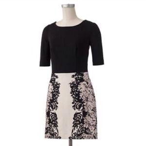 LC Black and White Dress