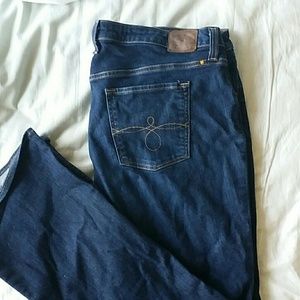 Lucky plus size ginger boot cut jeans