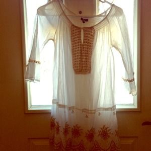 100% cotton bathing suit cover up