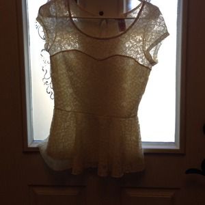 Candies floral lace top