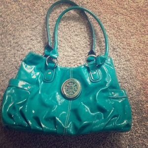 Turquoise beauty purse
