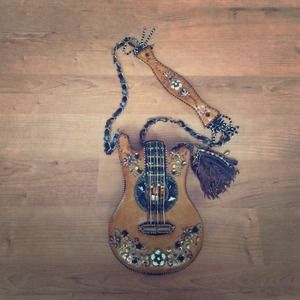 Mary Frances Hall of Fame Guitar Purse