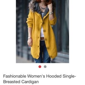 Long sleeve black cardigan