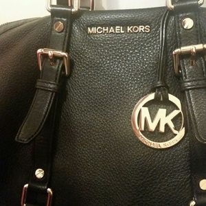 Leather Michael  Kors Satchel and Wallet