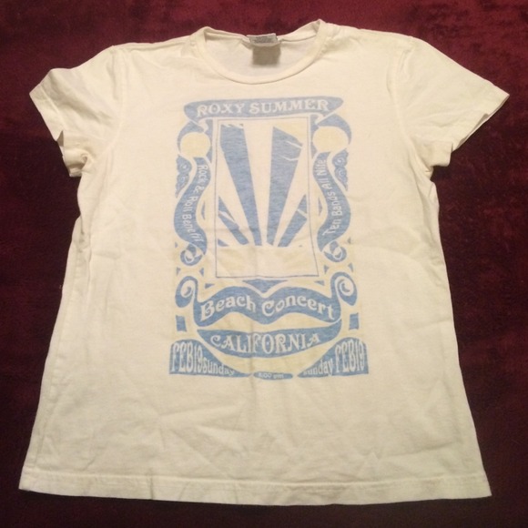 SOLD Roxy Summer Beach Concert Tee