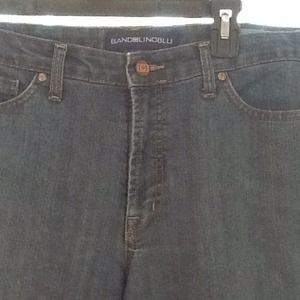 Bandolinoblu Aria designer bootcut jeans, size 10
