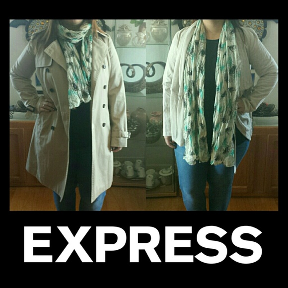 Express Scarf: Peacock Feather Design