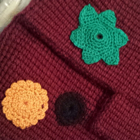 ADORABLE handmade knit handbag - Picture 2 of 4