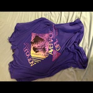 Blue t-shirt size  large great condition .