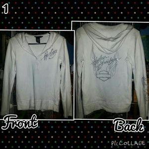 Harley rhinestone womans sweater