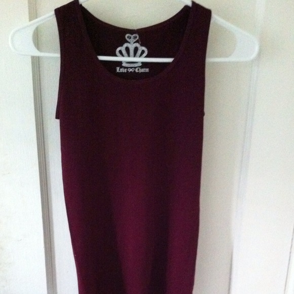 Tops Burgundy Maroon Tank Top American Brandy Inspired Poshmark