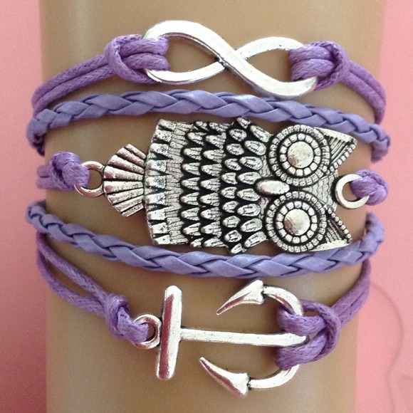 Jewelry - Anchor, owl bracelet 5 available