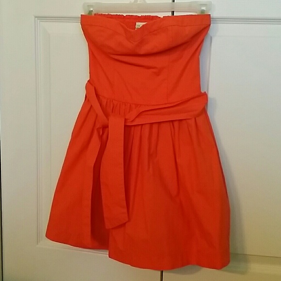 Abercrombie kids dress orange